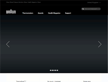 Tablet Screenshot of brauntherms.com